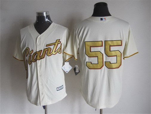 Tim Lincecum San Francisco Giants cream jersey