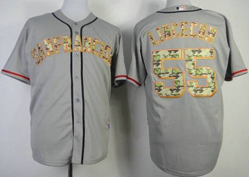 Tim Lincecum San Francisco Giants gray Camo jersey