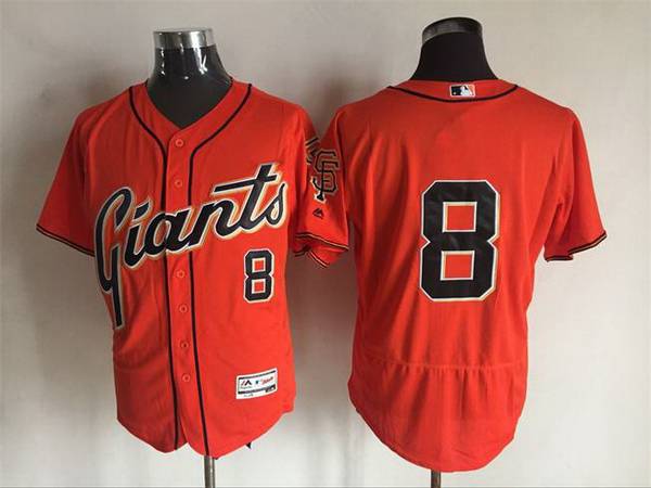 Hunter Pence San Francisco Giants orange jersey