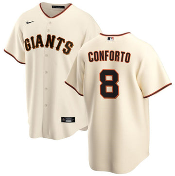 Michael Conforto San Francisco Giants cream jersey