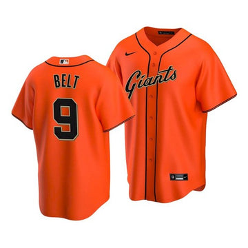Brandon Belt San Francisco Giants orange Alternate jersey