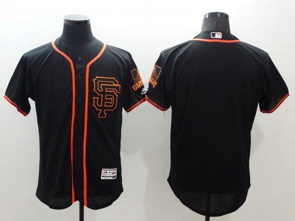 Custom San Francisco Giants black jersey