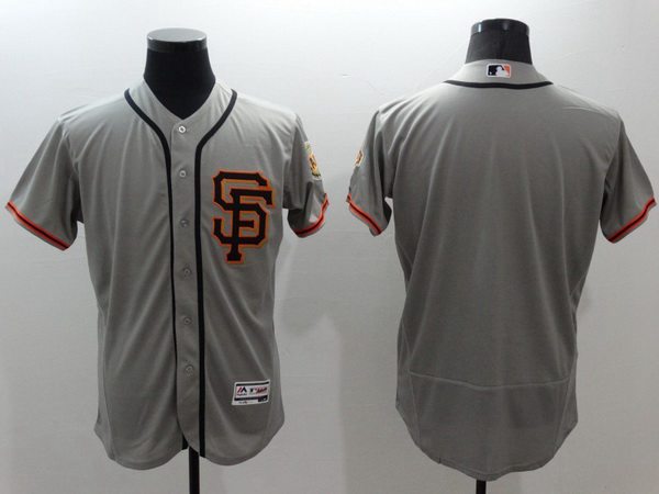 Custom San Francisco Giants gray jersey