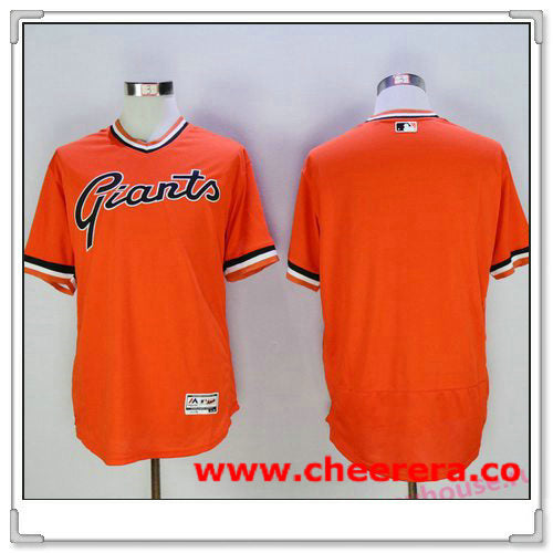 Custom San Francisco Giants orange jersey