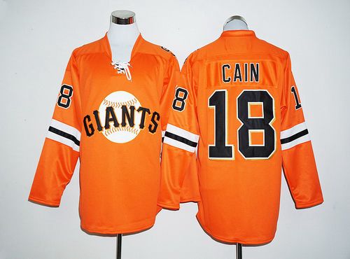 San Fransico Matt Cain San Francisco Giants orange jersey