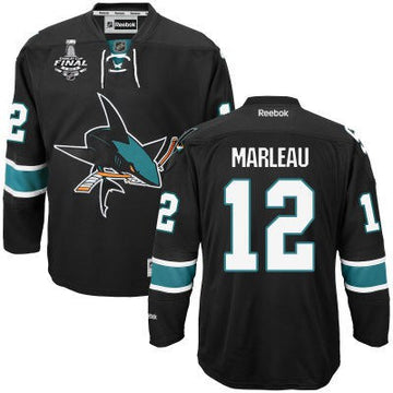 Patrick Marleau San Jose Sharks black Third jersey