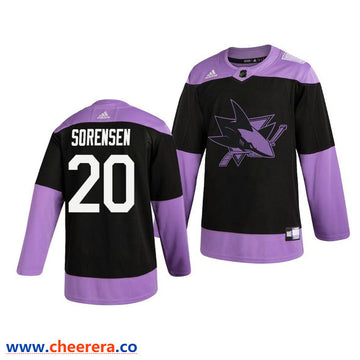 Marcus Sorensen San Jose Sharks black jersey