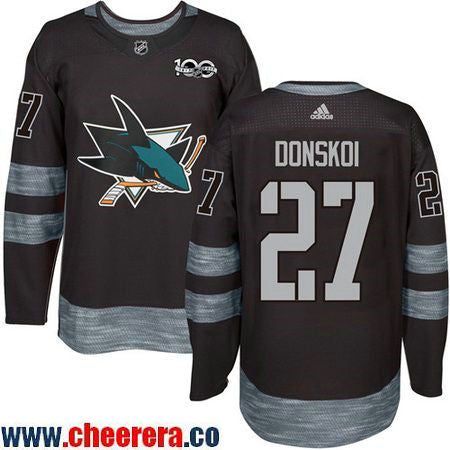 Joonas Donskoi San Jose Sharks black jersey
