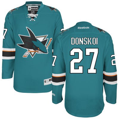 Joonas Donskoi San Jose Sharks teal Home jersey