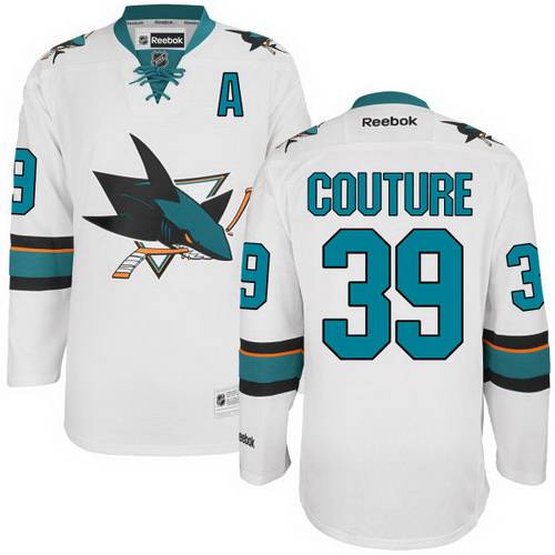 Logan Couture San Jose Sharks Away jersey