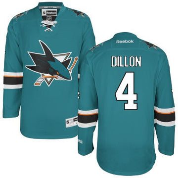 Brenden Dillon San Jose Sharks teal Home jersey