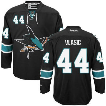 Marc-Edouard Vlasic San Jose Sharks black Third jersey