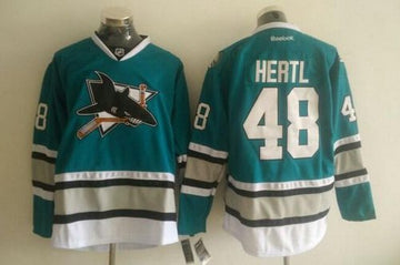 Tomas Hertl San Jose Sharks teal jersey