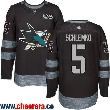 David Schlemko San Jose Sharks black jersey