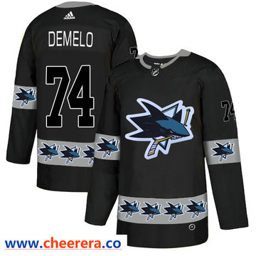Dylan Demelo San Jose Sharks black Fashion jersey