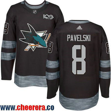 Joe Pavelski San Jose Sharks black jersey