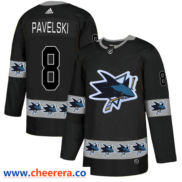 Joe Pavelski San Jose Sharks black Fashion jersey