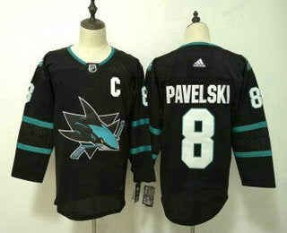 Joe Pavelski New San Jose Sharks black jersey