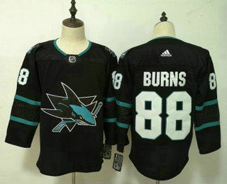 Brent Burns San Jose Sharks black jersey