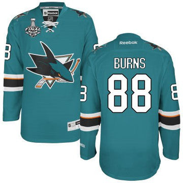 Brent Burns San Jose Sharks teal Home jersey