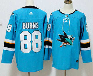 Brent Burns San Jose Sharks teal jersey