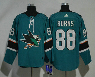 Brent Burns San Jose Sharks teal jersey