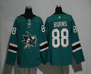 Brent Burns San Jose Sharks teal Fashion jersey