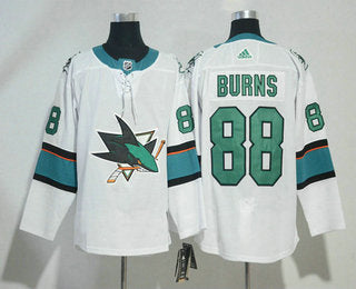 Brent Burns San Jose Sharks white jersey