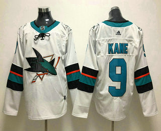 Evander Kane San Jose Sharks white jersey