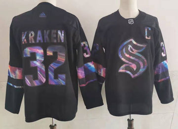 Seattle Kraken black Authentic jersey