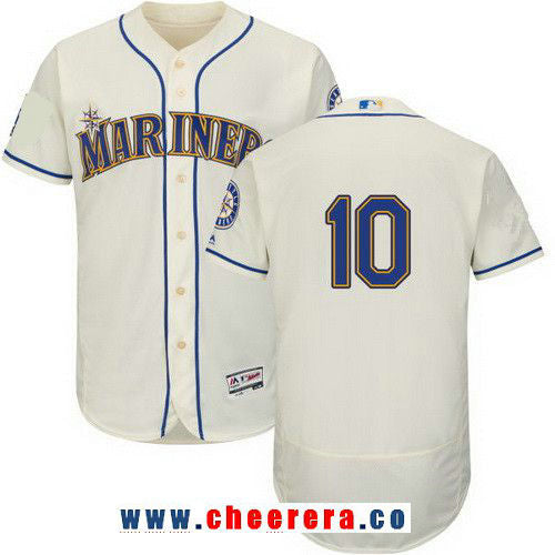 Yonder Alonso Seattle Mariners cream Alternate jersey