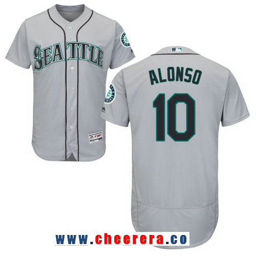 Yonder Alonso Seattle Mariners gray Road jersey