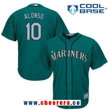 Yonder Alonso Seattle Mariners teal Alternate jersey