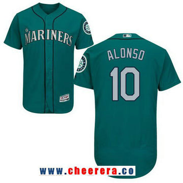 Yonder Alonso Seattle Mariners teal Alternate jersey