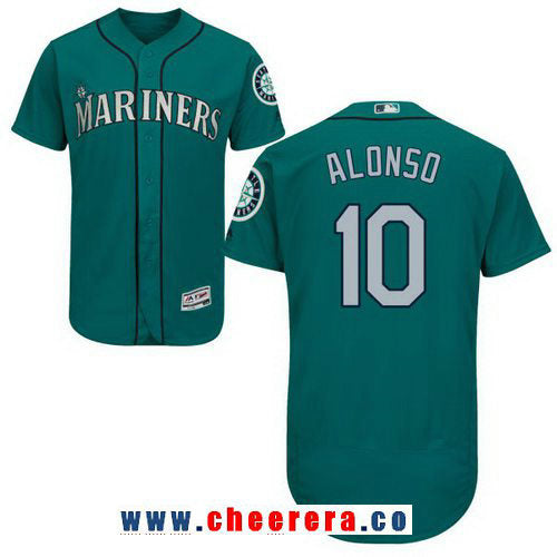 Yonder Alonso Seattle Mariners teal Alternate jersey