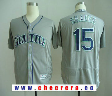 Kyle Seager Seattle Mariners gray Road jersey