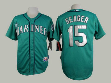 Kyle Seager Seattle Mariners green jersey