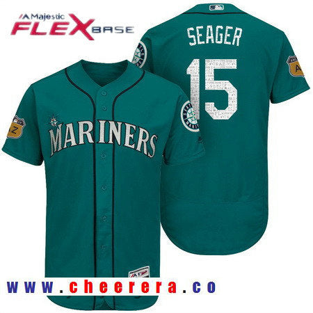 Kyle Seager Seattle Mariners teal jersey