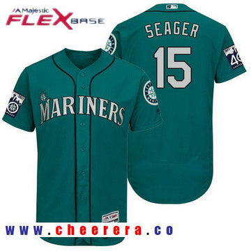 Kyle Seager Seattle Mariners teal jersey