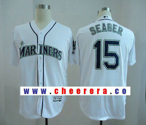 Kyle Seager Seattle Mariners white Home jersey