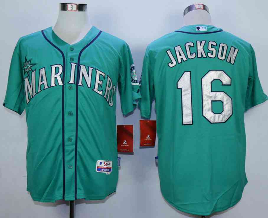 Austin Jackson Seattle Mariners green jersey