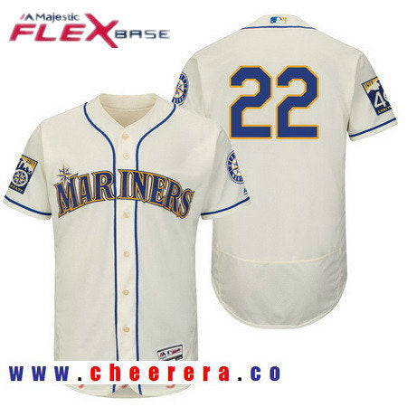 Robinson Cano Seattle Mariners cream jersey