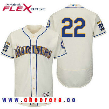 Robinson Cano Seattle Mariners cream jersey