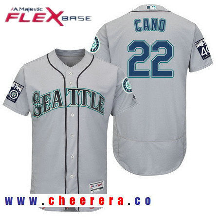 Robinson Cano Seattle Mariners gray Road jersey