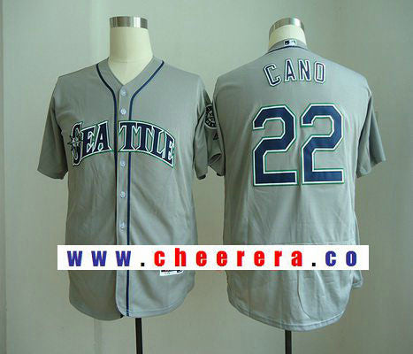 Robinson Cano Seattle Mariners gray Road jersey