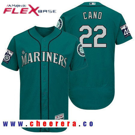 Robinson Cano Seattle Mariners teal jersey