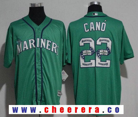 Robinson Cano Seattle Mariners teal jersey