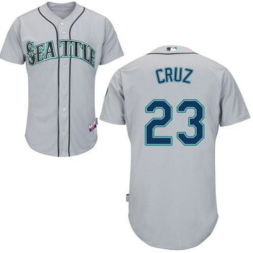 Nelson Cruz Seattle Mariners gray jersey