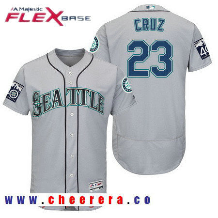 Nelson Cruz Seattle Mariners gray Road jersey