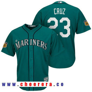 Nelson Cruz Seattle Mariners teal jersey